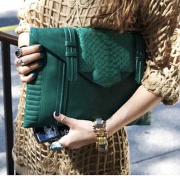 REECE HUDSON Bowery Envelope Oversize Clutch‎ - Picture 3 of 4